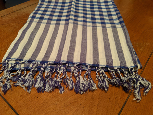 Tallit with integrated Tzitzit in the Ancient Custom –